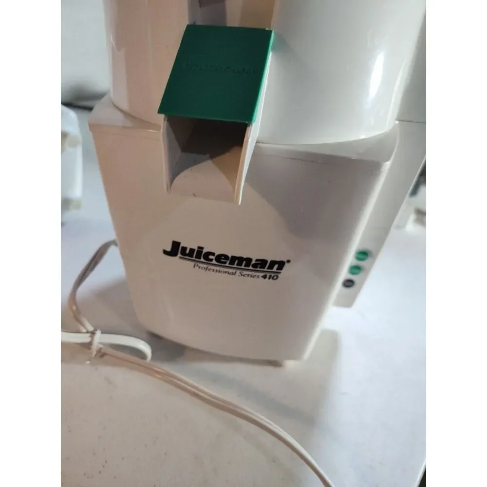 The Juiceman Pro Series 410 Elite Edition Juicer. Great Working Condition (1106)